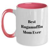 Ragamuffin Cat Mom Funny Two Tone Coffee Mugs Gifts for Graduation from Friends - Main